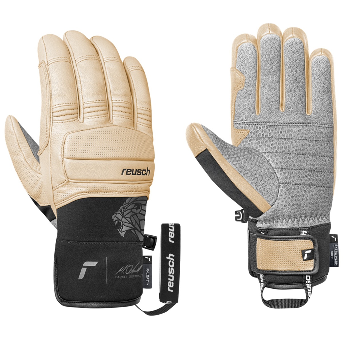 Reusch MARCO ODERMATT Skihandschuhe F r Herren 9 0 6501111 9002 9 0